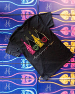 Champain Heather Black Tee
