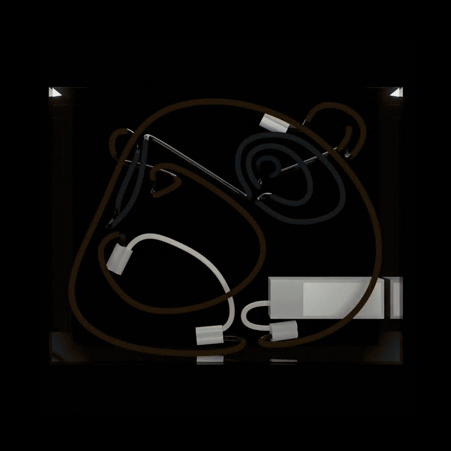 GRADUATIIION NEON BOX LAMP
