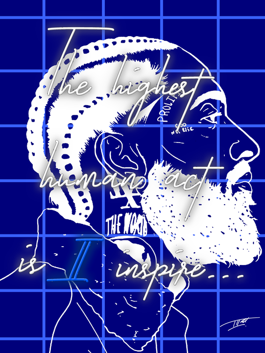 II INSPIIIRE  WALL ART PRINT