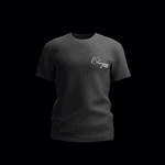 Champain Heather Black Tee